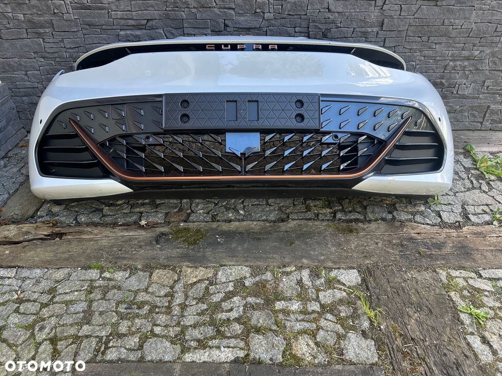 CUPRA BORN 10E Zderzak przedni kompletny S9R BIAŁY - 4