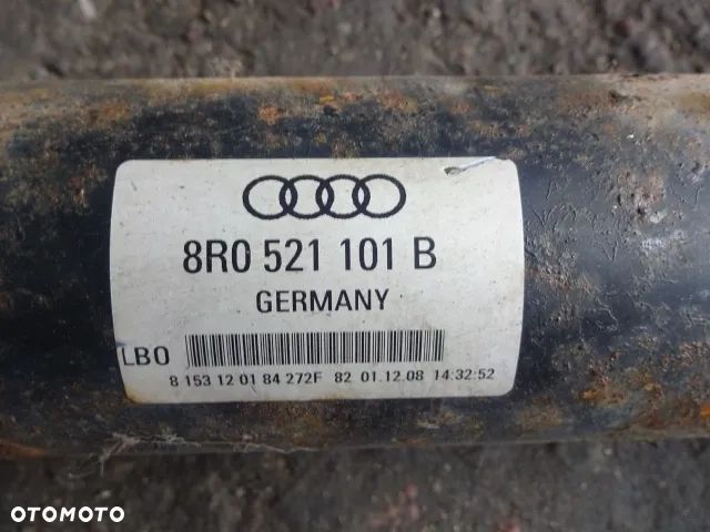Wał napędowy Audi Q5 2.0TFSI 8R0521101B - 3