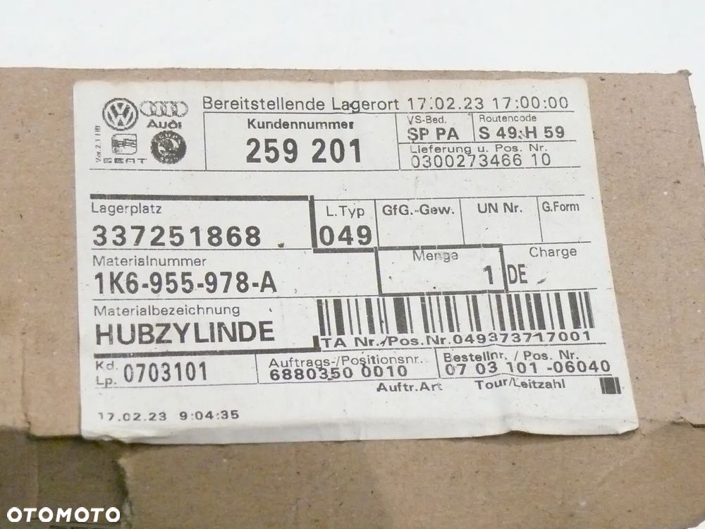 SPRYSKIWACZ DYSZA PRAWA VOLKSWAGEN GOLF V VI 2008 2013 - 3