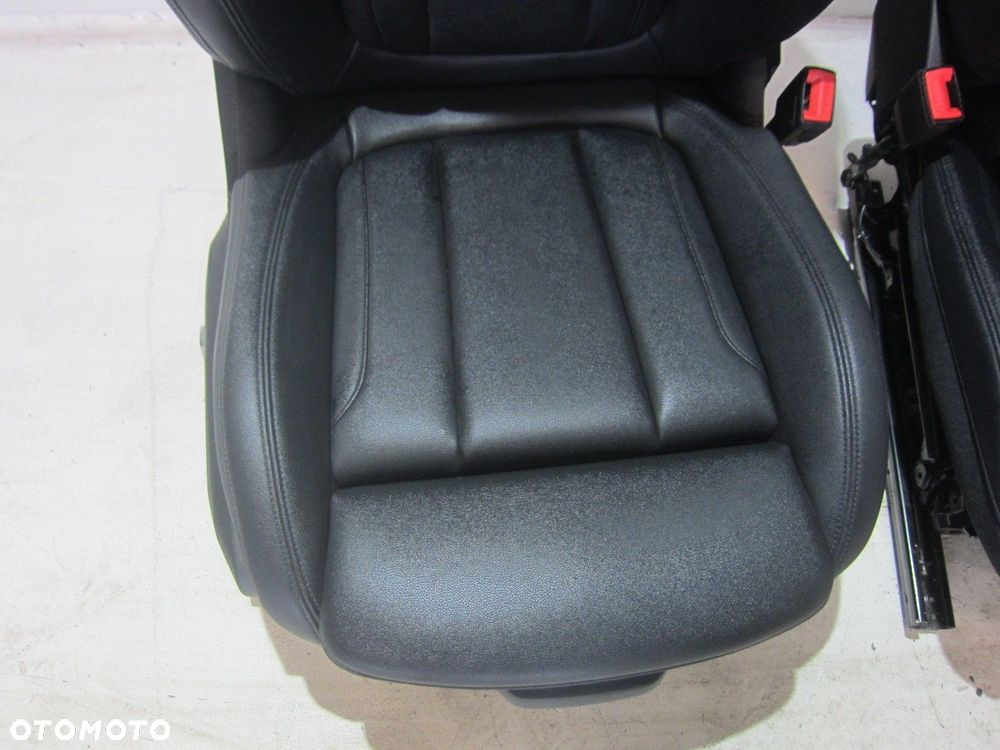 BMW X3 G01 FOTELE KANAPA BOCZKI SKÓRA WNĘTRZE CZARNE K8SW IMITATION LEATHER - 11