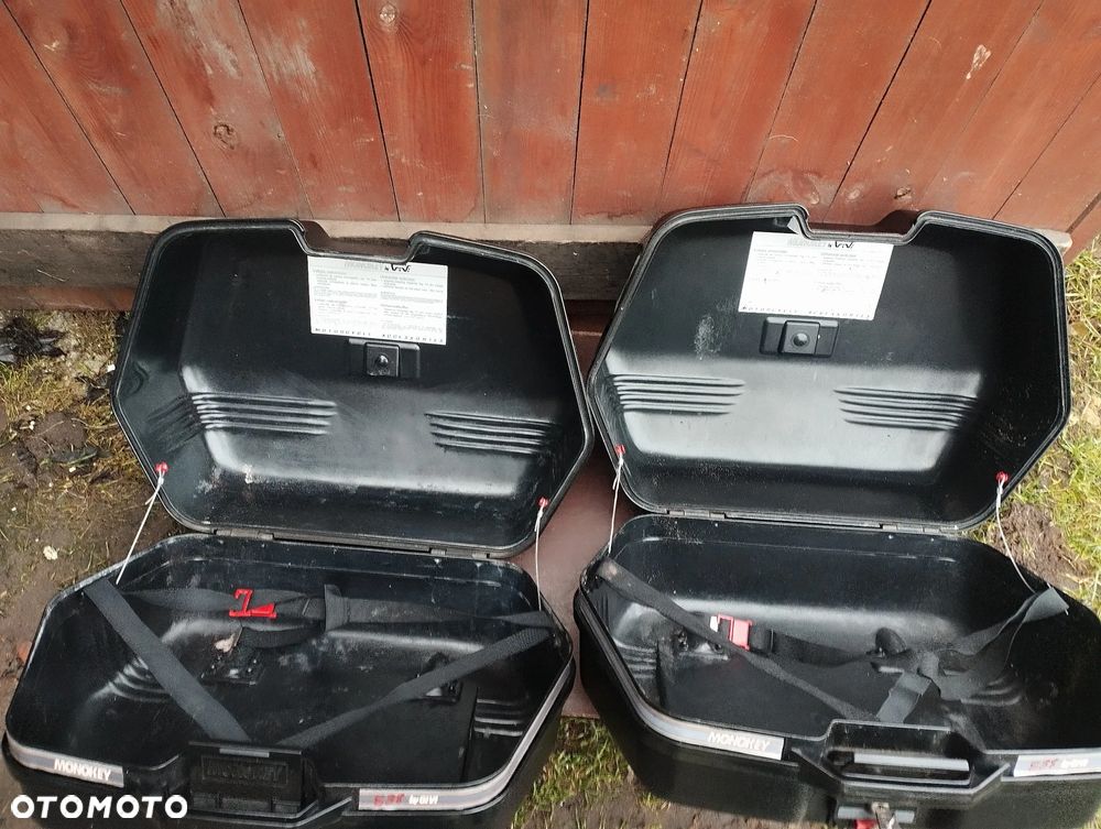 kufry boczne GIVI E38 Monokey Honda Yamaha Suzuki Kawasaki - 9