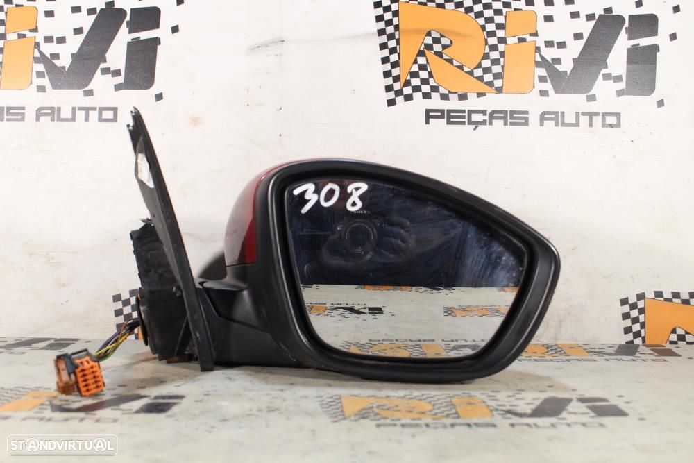 Espelho Retrovisor Direito Peugeot 308 Ii  Retrovisor Peugeot Direito - 2