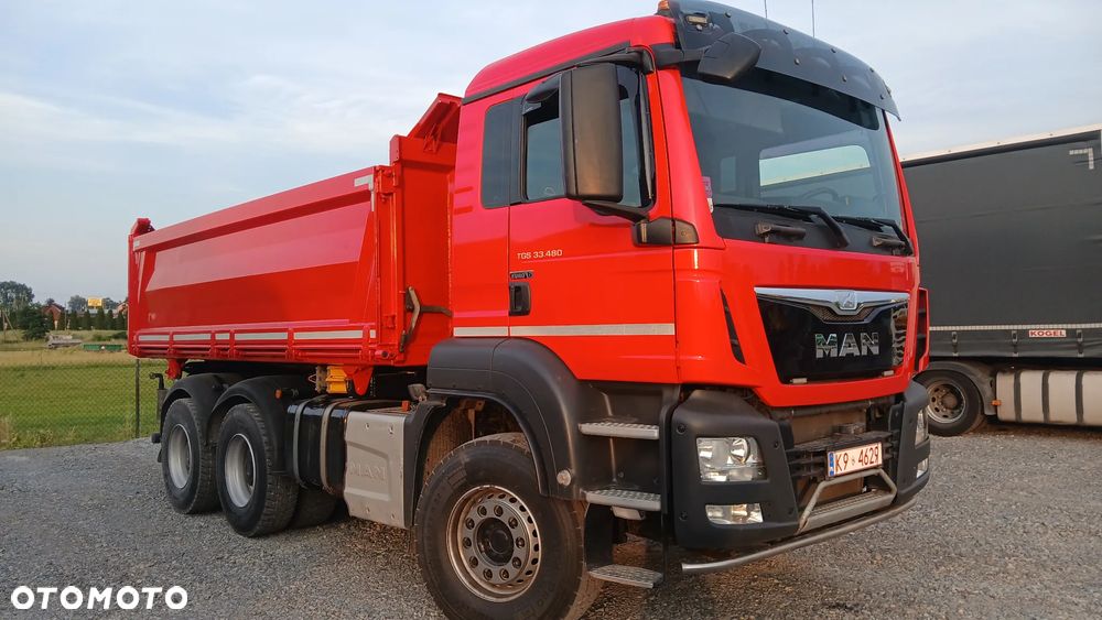 MAN TGS 33.440 33.480 6X4 WYWROTKA MEILLER KIPPER HYDROBURTA  INTARDER - 3