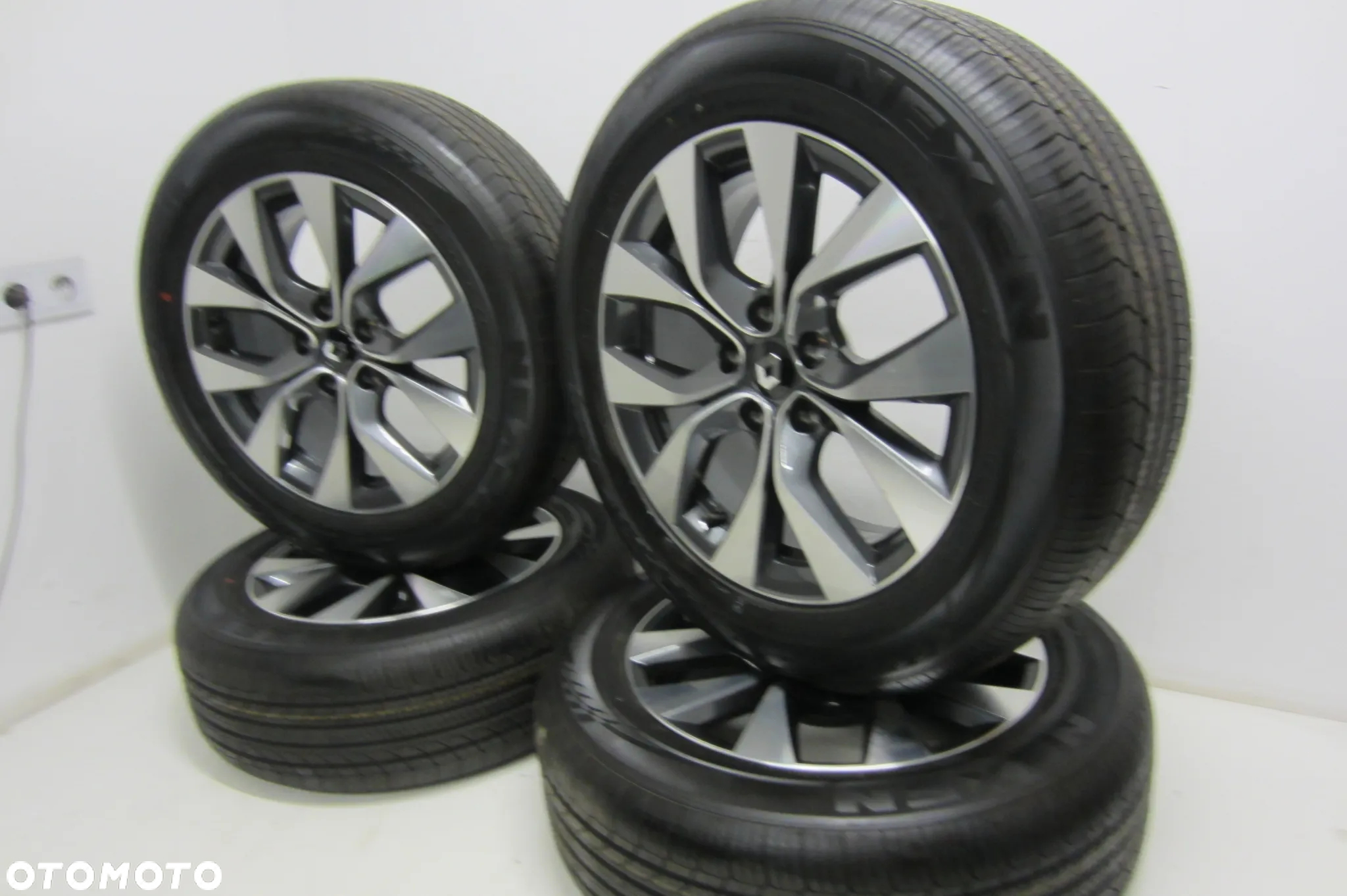 Felgi koła Aluminiowe  17 DACIA DUSTER RENAULT CAPTUR II ARCANA KADJAR KOLEOS ORYGINAŁ 215/60 R17 - 3