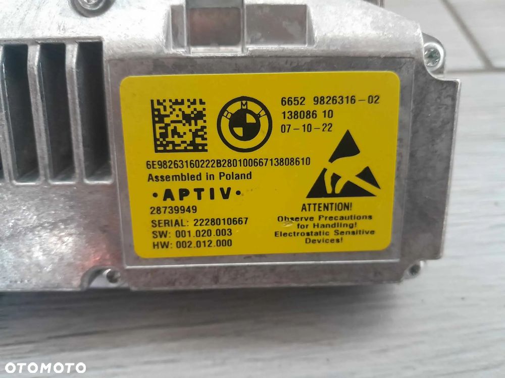 KAMERA KIEROWCY ASYSTENTA BMW M8 X5 X6 X7 G12 9826316 - 4