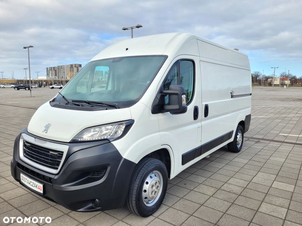 Peugeot Boxer 2xDRZWI BOCZNE KLIMA KAMERA WEBASTO TEMPOMAT FV23% - 4