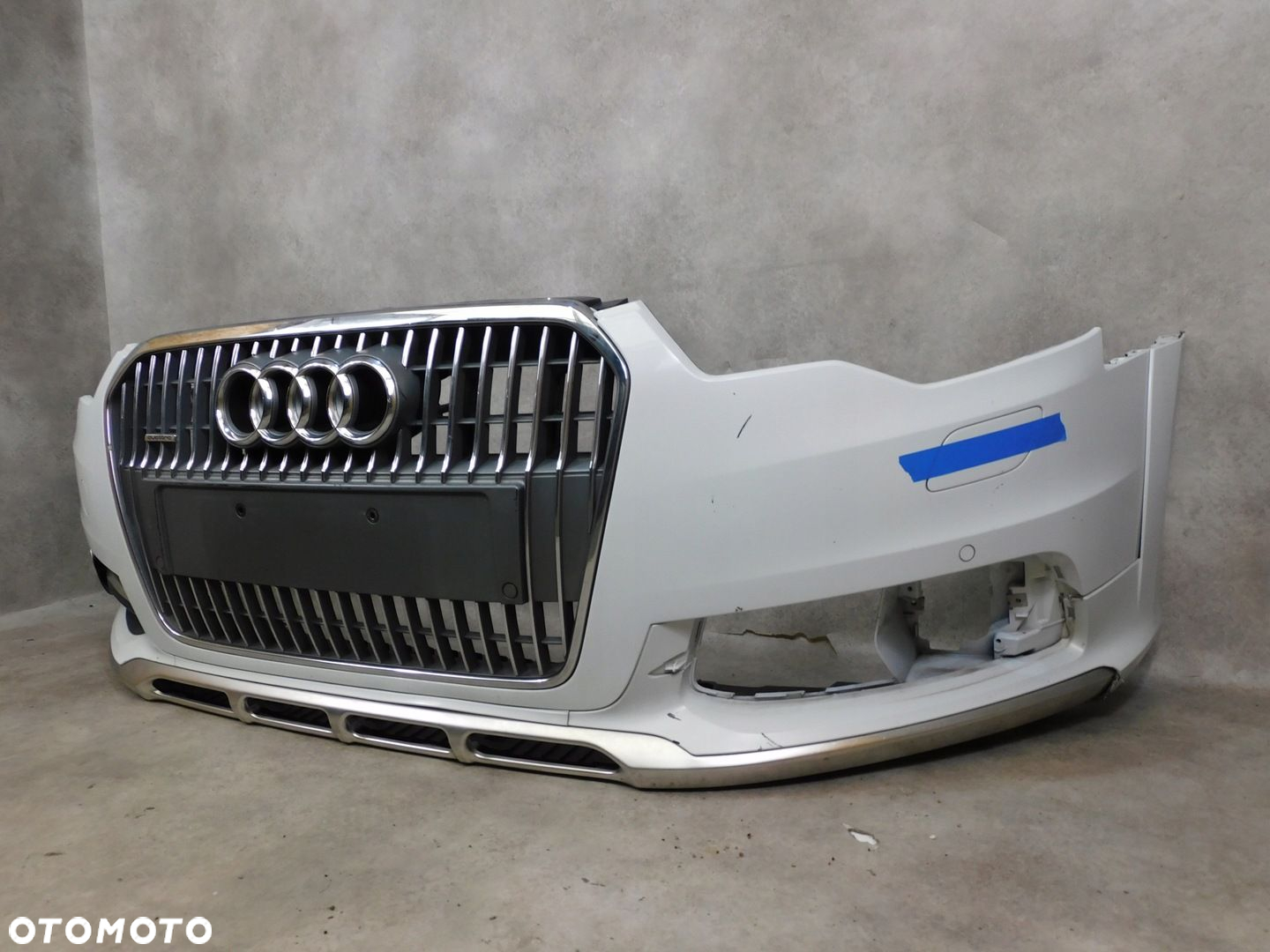AUDI A6 C7 4G ALLROAD PRZED LIFT ZDERZAK PRZÓD PRZEDNI KOMPLETNY 4XPDC - 3