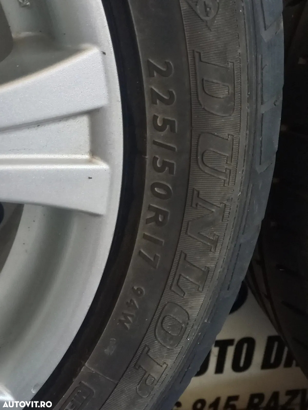 Set Jante Aluminiu R17 Toyota Avensis Corolla Corolla Verso Etc. 5x114.3 Hyundai Tucson Kia Etc. 225/50R17 - 10