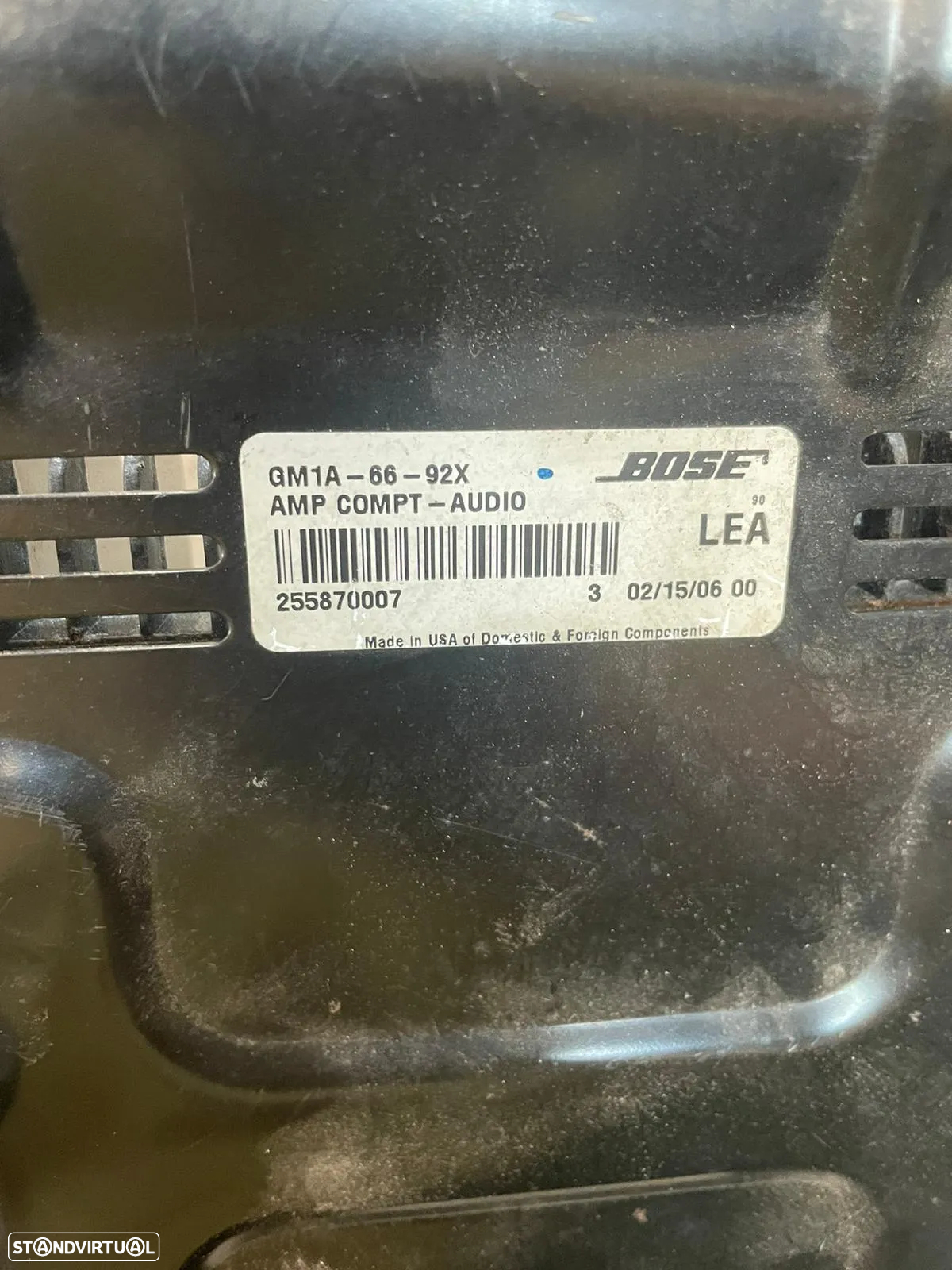 Amplificador Mazda 6 2006 - 3