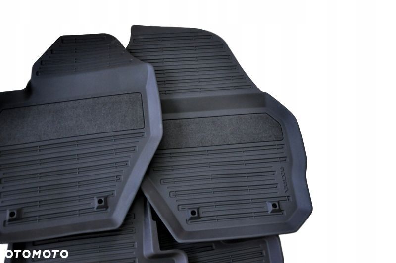 VOLVO XC60 oryginalne dywaniki gumowo-welurowe OE - 4