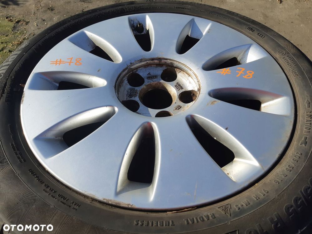 audi alufelga felga 7x16 et35 5x112 4f0601025n - 2