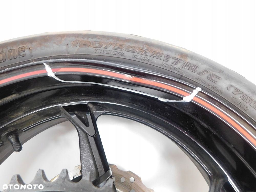 KAWASAKI Z1000 10-13 KOŁO OPONA FELGA TYŁ - 5