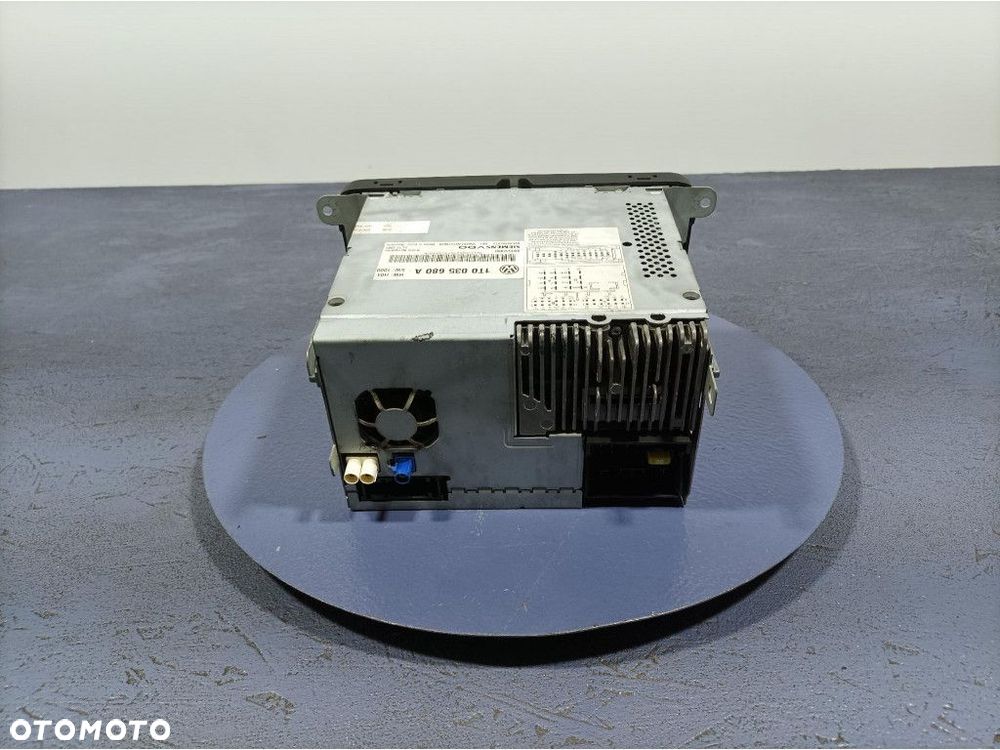 VW PASSAT B6 RADIO RADIOODTWARZACZ NAWIGACJA 1T0035680A - 4