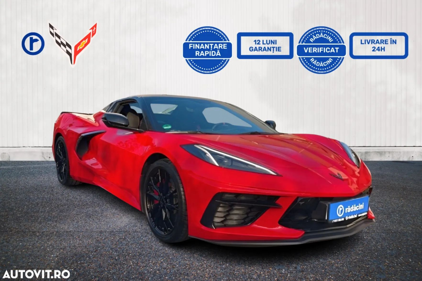 Chevrolet Corvette Stingray Cabriolet 3LT 6.2 V8 Automatik - 1