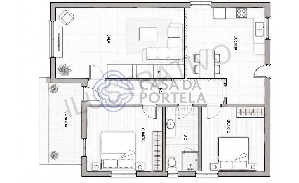 MORADIA T-2 + 2, OUTEIRO, ALANDROAL, ÉVORA - Grande imagem: 2/19