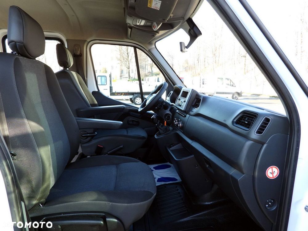 Renault MASTER WYWROTKA PODWÓJNA KABINA DOKA 6 MIEJSC TEMPOMAT LEDY BLIŹNIACZE KOŁA KLIMATYZACJA  130KM - 35