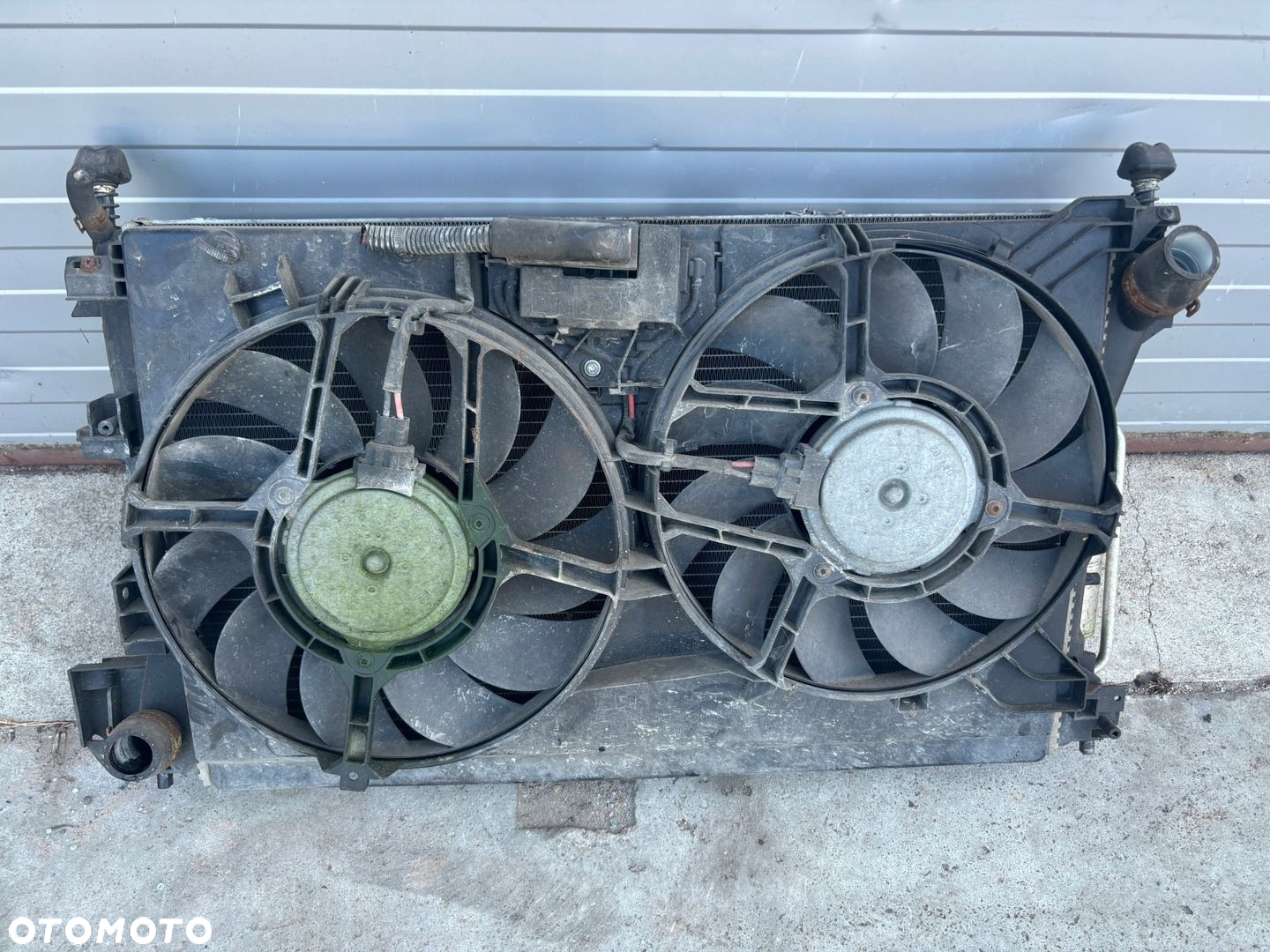 OPEL VECTRA 2.2 16V B CHŁODNICA WODY KLIMATYZACJI WENTYLATORA KOMPLET - 4