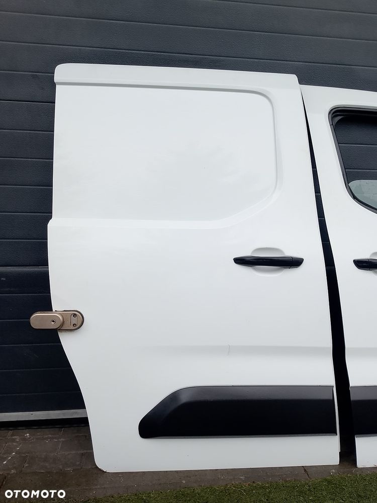 PEUGEOT PARTNER IV BERLINGO RIFTER COMBO DRZWI PRZÓD PRAWE KOMPLETNE EWP - 3