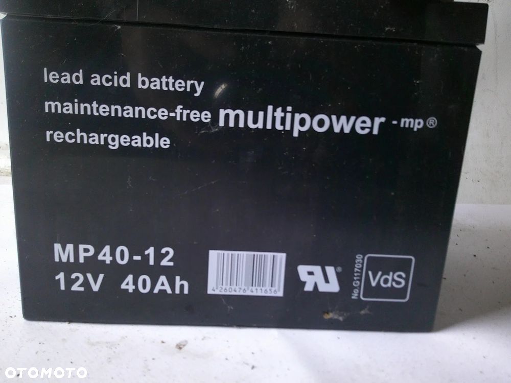 multipower akumulator AGM mp4--12 12v 40Ah - 3