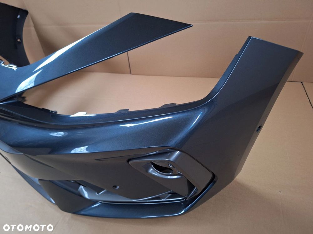 CUPRA LEON IV LIFT 24- BDB NIE KLEJONY! ZDERZAK PRZÓD PRZEDNI W KOLOR: 9DG MAGNETIC TECH GREY S7H 5FA807221K WYSYŁKA 24H - 8