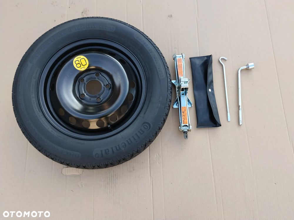 Koło dojazdowe  NISSAN QASHQAI I J10 II J11 R16 + ZESTAW SZYBKA WYSYŁKA - 1