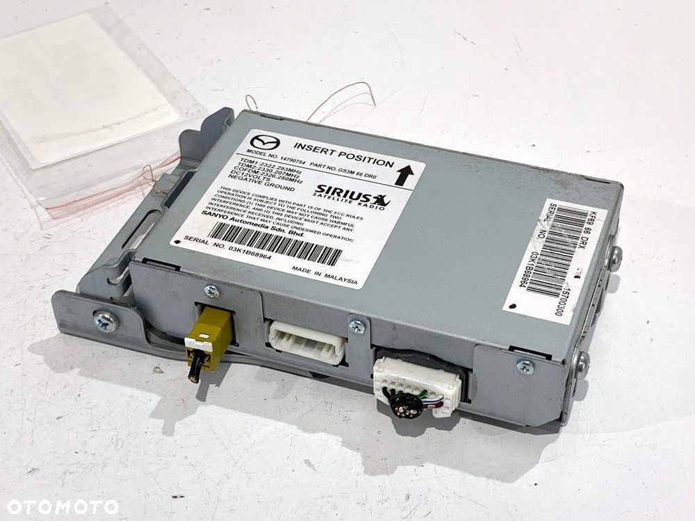 RADAR DISTRONIC  MAZDA 6 sedan (GJ, GL) 2012 - 2022 2.5 (GJ5FP) 141 kW [192 KM] benzyna 2013 - 2022 - 2