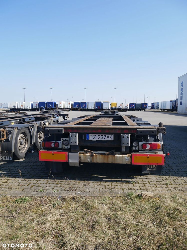 Krone Trailer Chassis Gooseneck extendible 2x 20', 30', 40' and 45' - 8