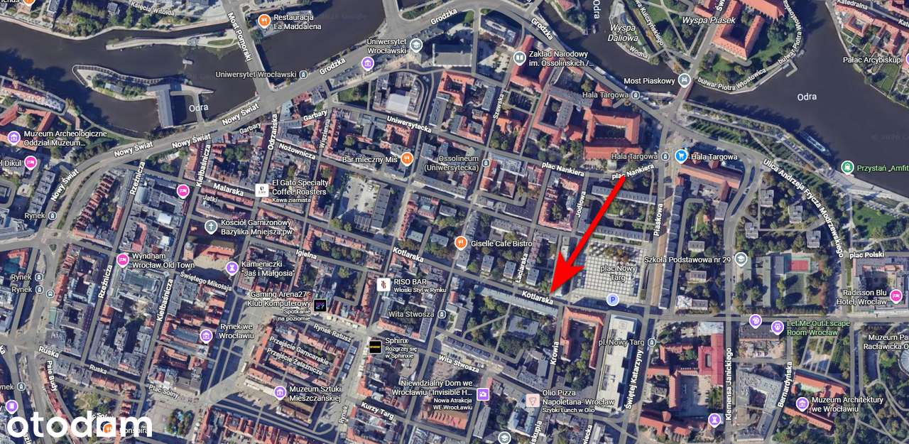 Sprzedam mieszkanie 53 m2 bez pośredników, Wrocław, Stare Miasto
