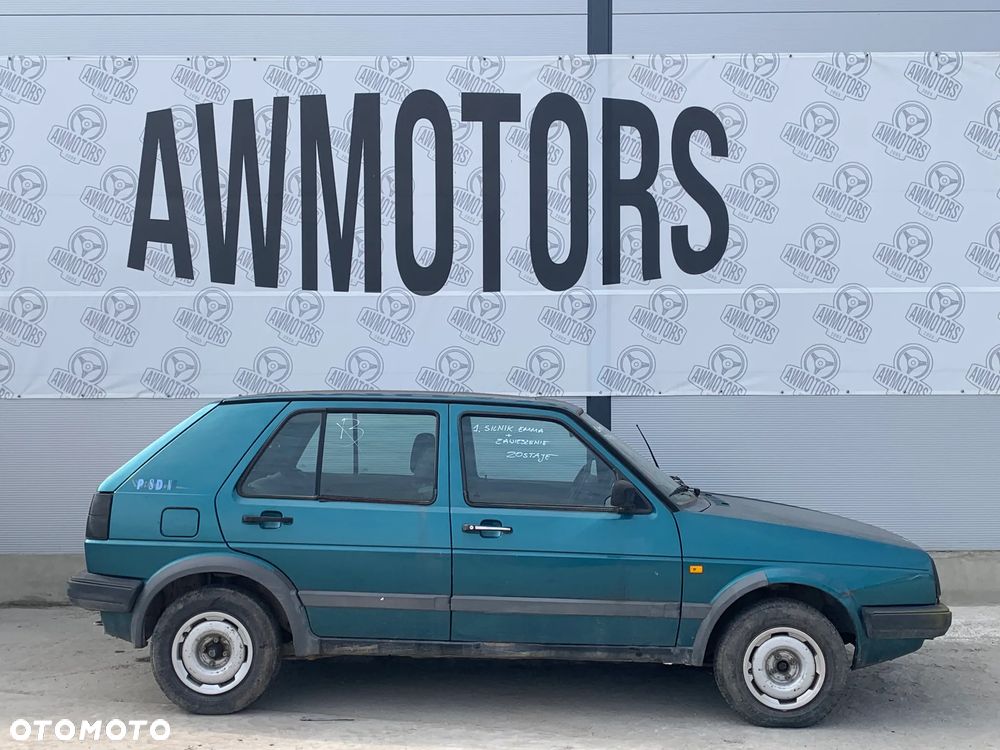VOLKSWAGEN GOLF 2 1992 *SAMOCHÓD NA CZĘŚCI* 4576 MASKA, LAMPA, DRZWI, LUSTERKO, ZDERZAK, GRILL, BŁOTNIK, KLAPA, BELKA, DESKA, FOTELE, KANAPA, ĆWIARTKA KIEROWNICA, TARCZE, ZACISKI, ZAWIESZENIE, KOMPLETNY PRZÓD, KOMPLETNY TYŁ, LICZNIK, ZEGARY, PRAWE LEWE PRZÓD TYŁ - 1
