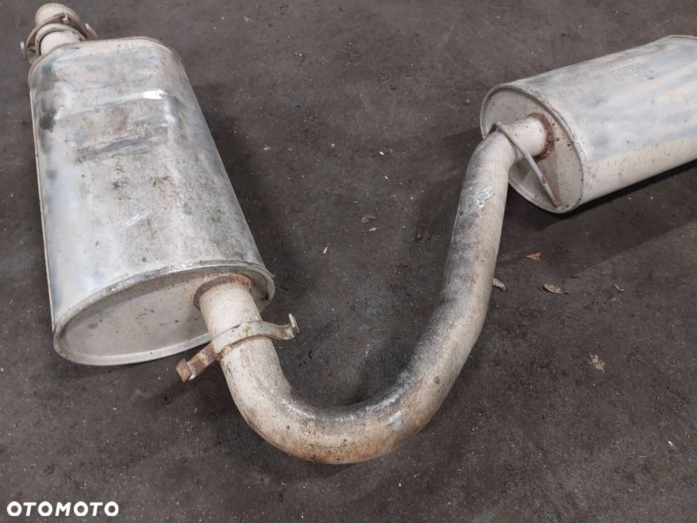 TŁUMIK WYDECH KOŃCOWY + ŚRODKOWY CITROEN JUMPER I 2.5 D - 3