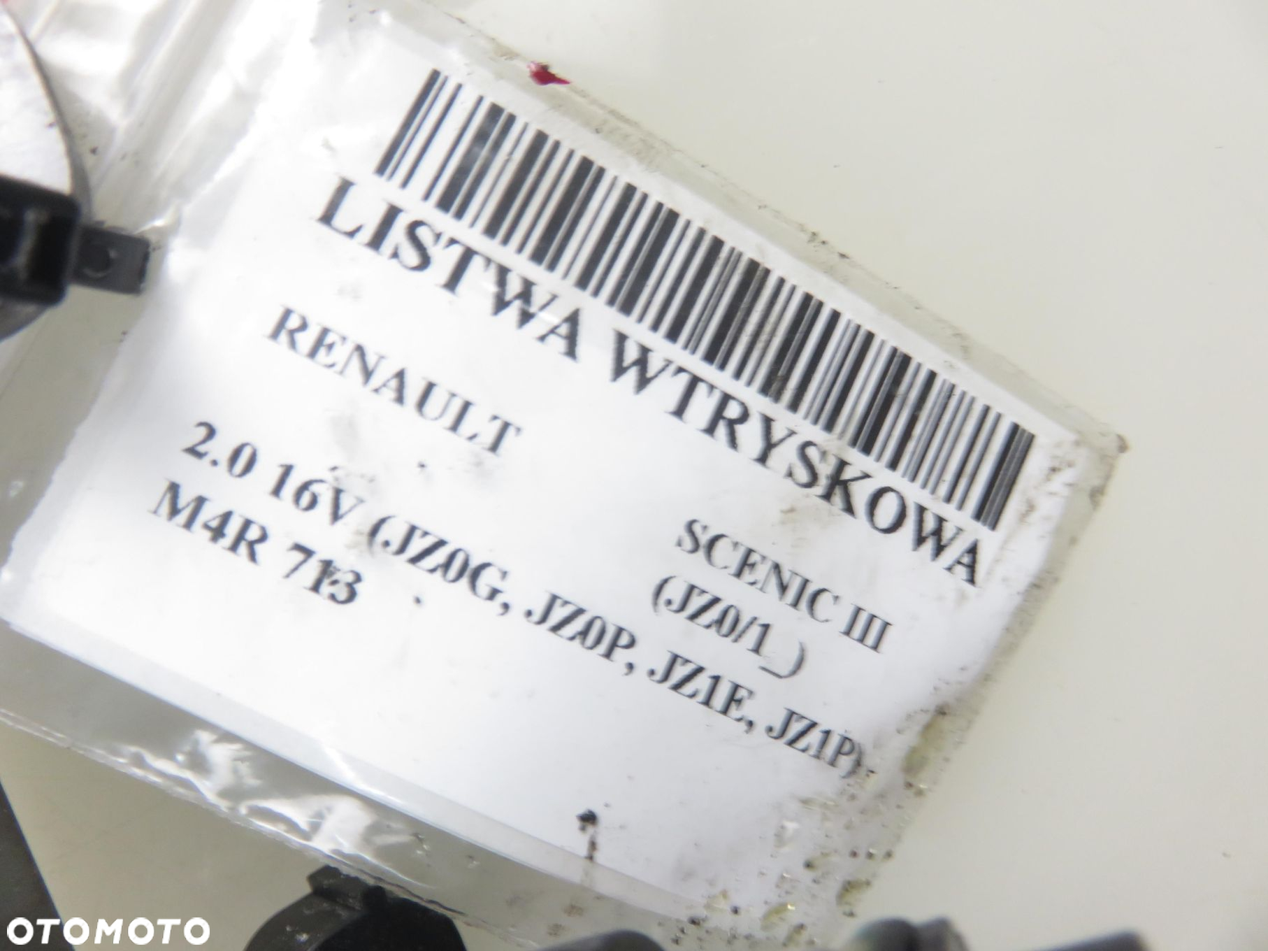 LISTWA WTRYSKOWA RENAULT SCENIC III 2.0 16V  H025241 H025241502 M4R 713 - 2