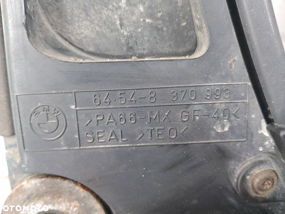 WENTYLATOR CHŁODNICY BMW E39 8370993 052-007-001  SIEMENS 2.2 24V 520i - 7