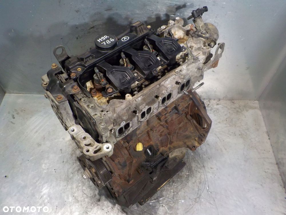 RENAULT TRAFIC II VIVARO SILNIK 2.0 DCI M9R786 + WTRYSKI 0445110338 - 1
