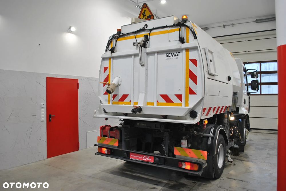 Renault Midlum 220 Zamiatarka SEMAT Johnston Szczotki L/R 2014r 2770 Mth - 8