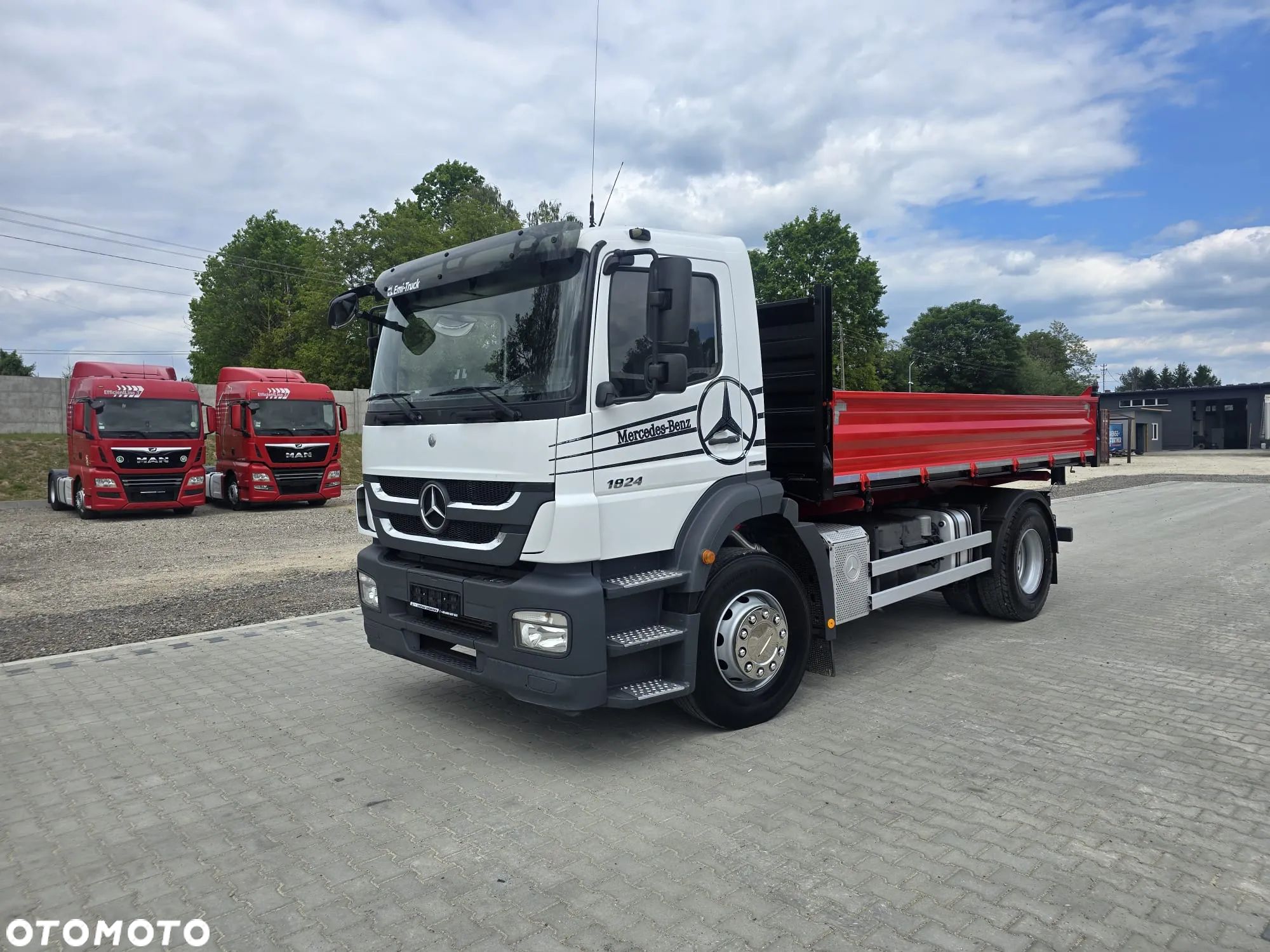 Mercedes-Benz AXOR 1824 / EURO 5 / WYWROTKA 3 STRONNA - 1