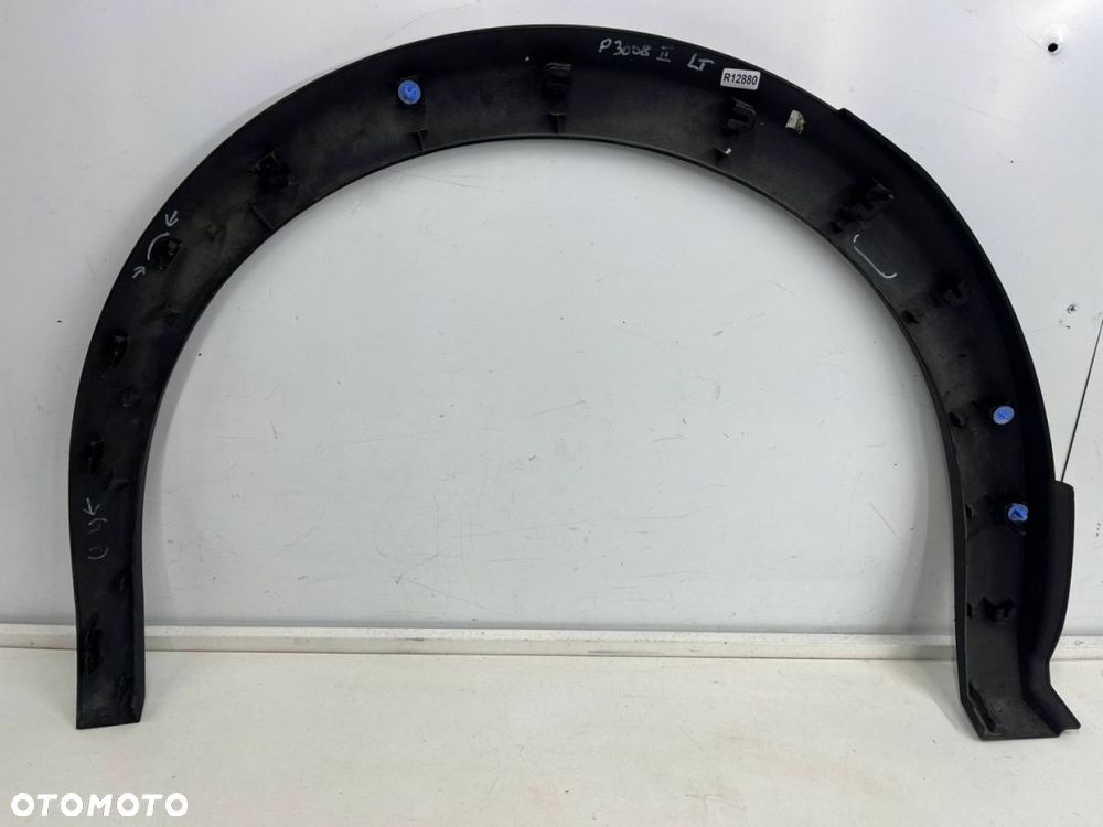Listwa Peugeot 3008 II lewy tylny rant nadkola błotnika zderzaka nakładka 16r.- 9825289577 - 7