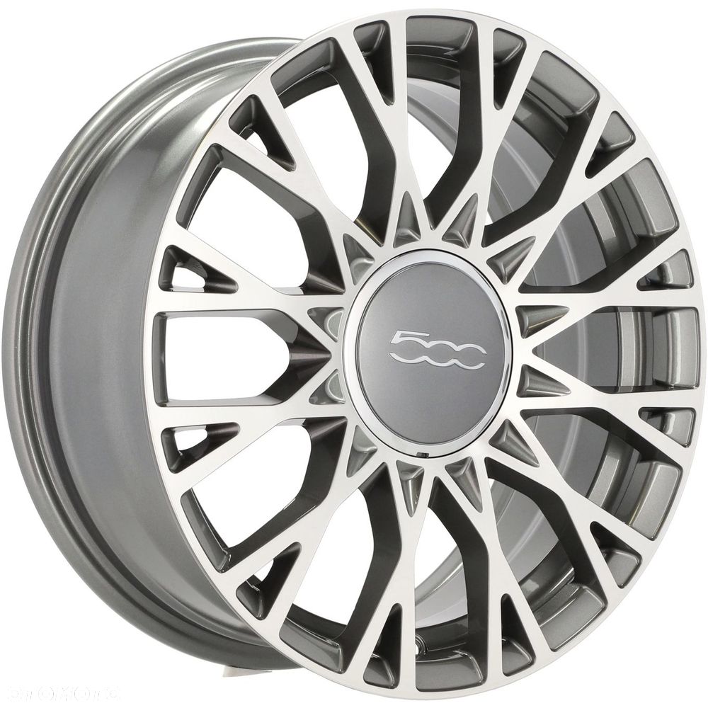4x Felgi Aluminiowe 16 m.in. do FIAT 500 312 FA1 Albea 170 Brava 182 Bravo 182 198 Coupe 175 Croma 1 - 7