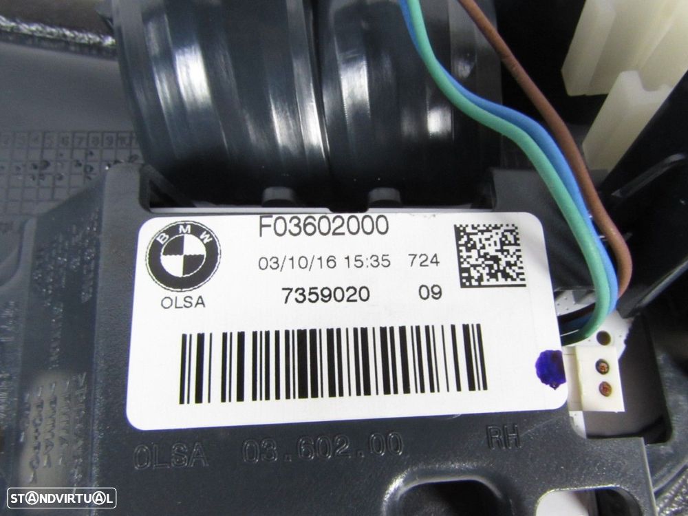 Farolim da mala LCI Direito Seminovo/ Original BMW 1 (F20)/BMW 1 (F21) 632173590... - 3
