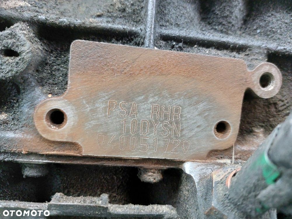Silnik słupek diesel Peugeot 407 2.0HDI 136KM 2004-2008 KOD:RHR 9658193980 - 11