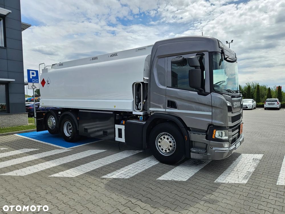 Scania P360 - Autocysterna, ADR - PALIWA 19m, automat, SERWIS, Stokota, 1 właściciel - 2