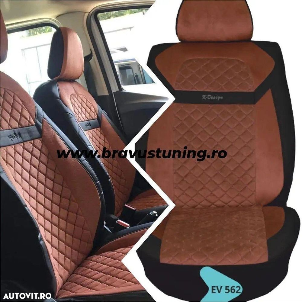 Huse scaun auto LUX Mercedes, BMW, Skoda, Opel, Audi, Kia,Hyundai,Seat - 2