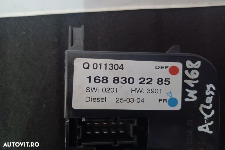 Comanda clima 1688302285 1688302285 Mercedes-Benz A-Class W168 [1997 - 4