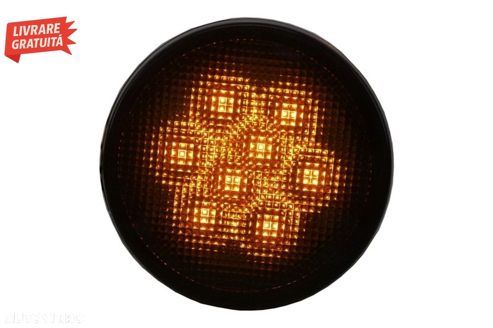 Semnalizari LED Grila JEEP Wrangler JK (2007-2016)- livrare gratuita - 6
