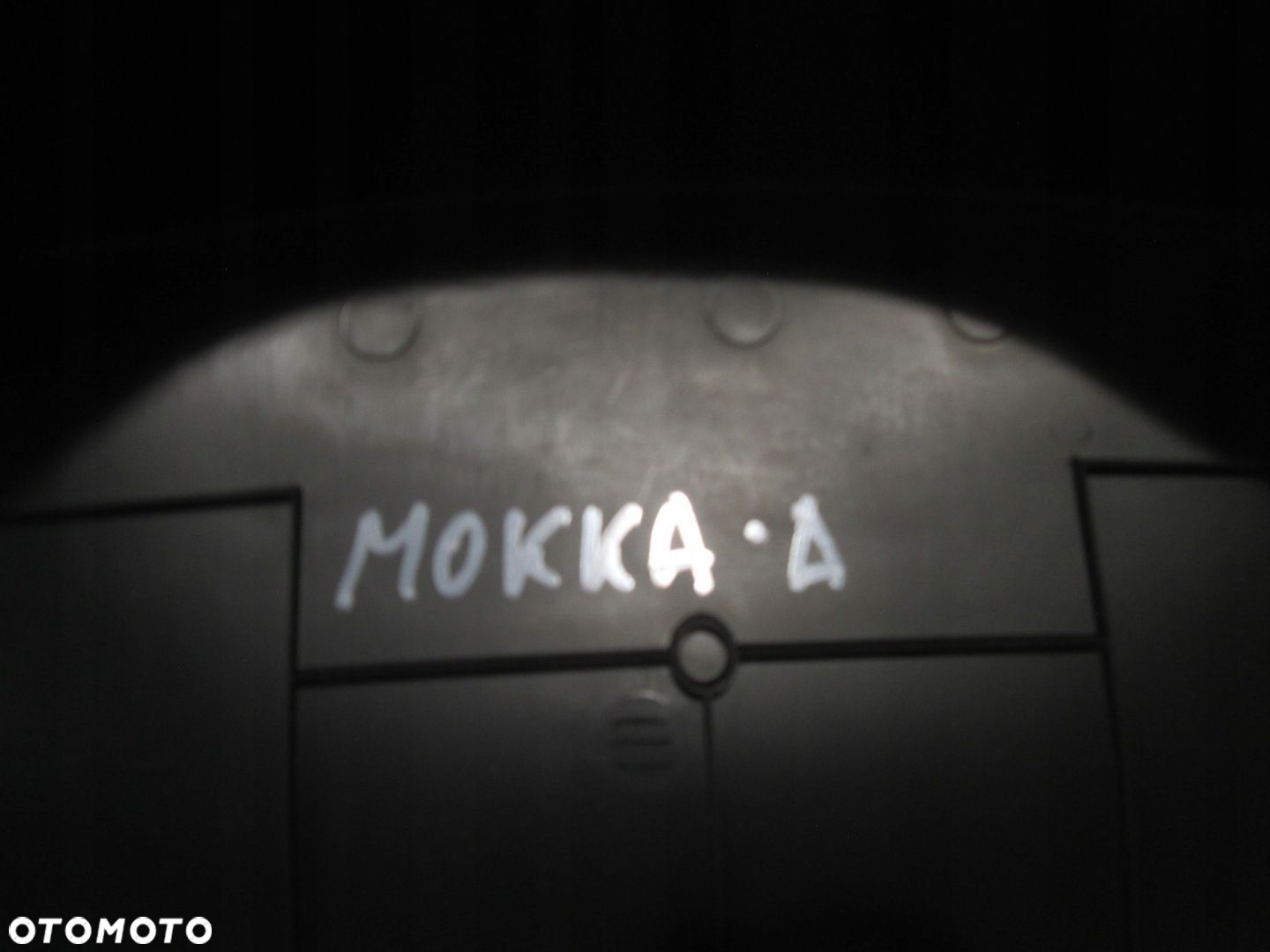 Tapicerka osłona klapy bagażnika tył tylna Opel Mokka A X I 2012- - 3