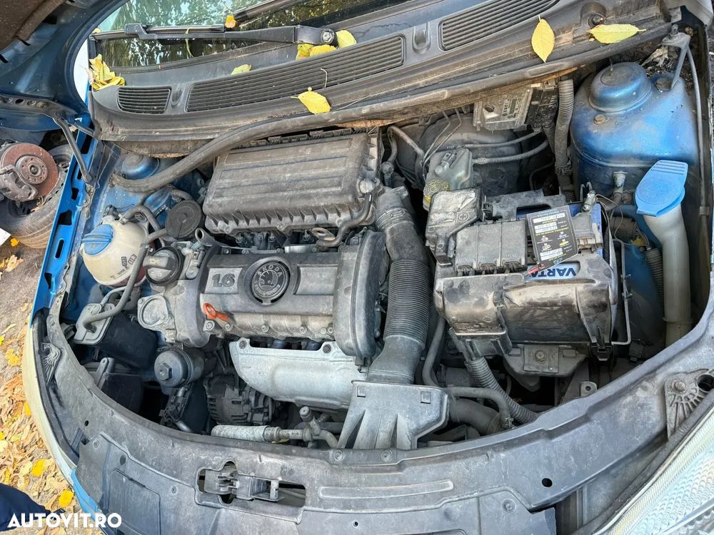 Dezmembrez Skoda Roomster/Fabia 2 albastru 1.6 benzina  BTS 2008 - 8