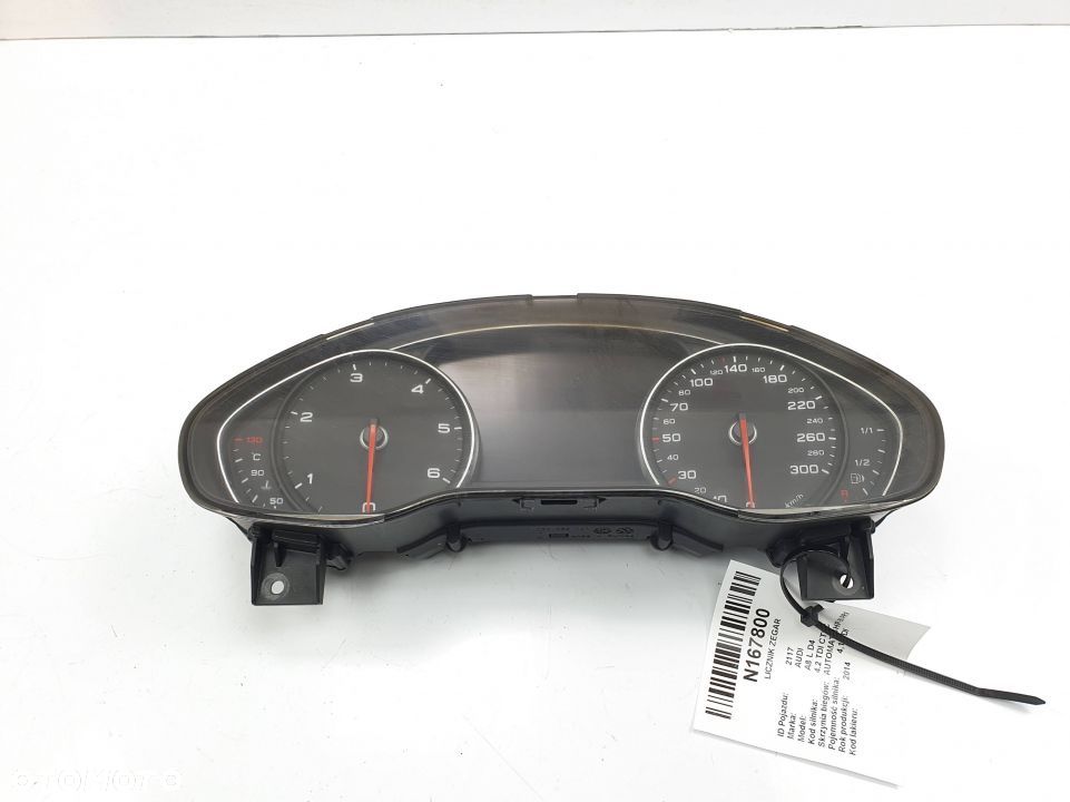 LICZNIK ZEGAR AUDI A8 L D4 4H0920840C - 1