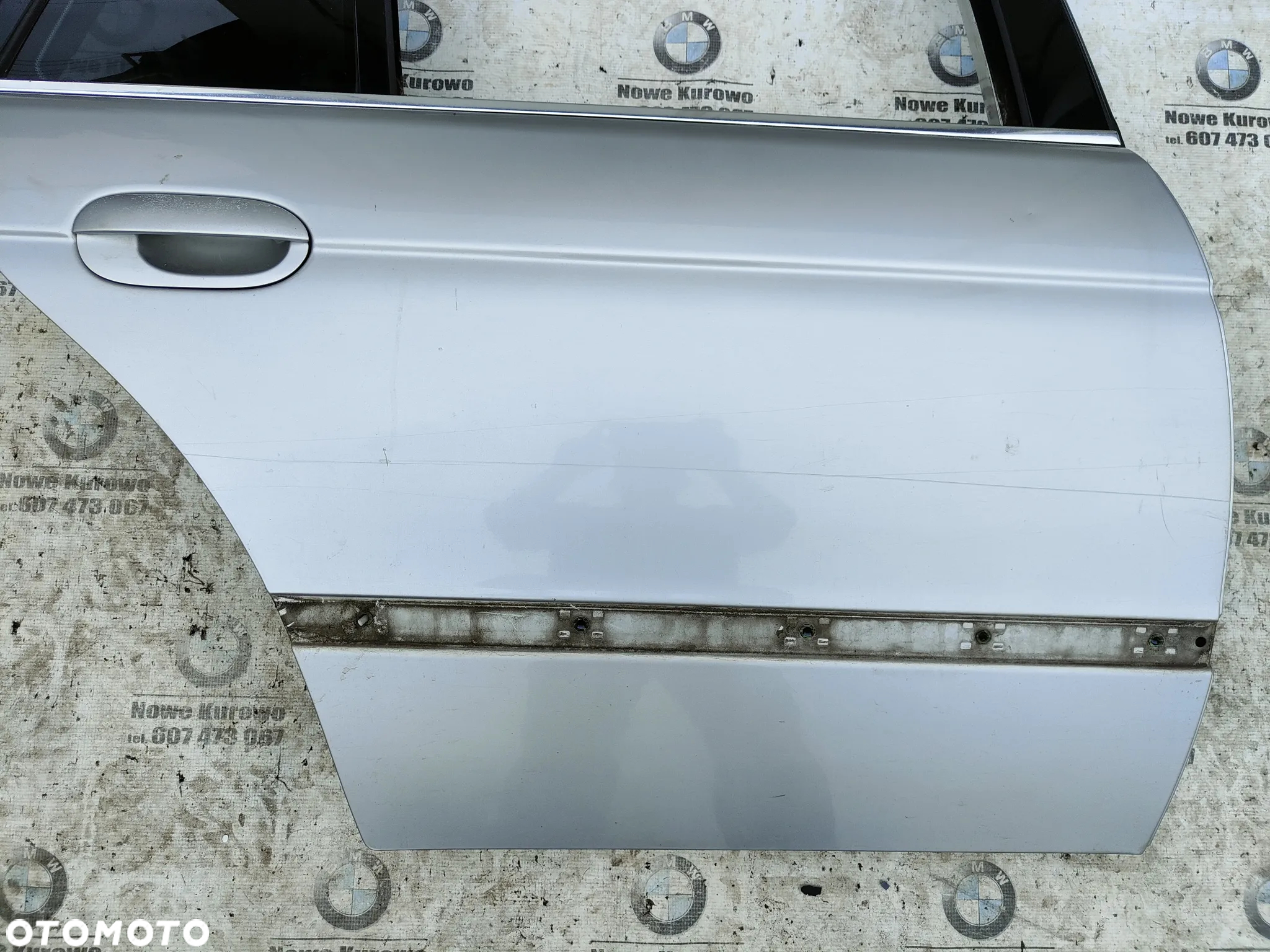 BMW E39 kombi Drzwi tylne prawe Titansilber 354 - 2