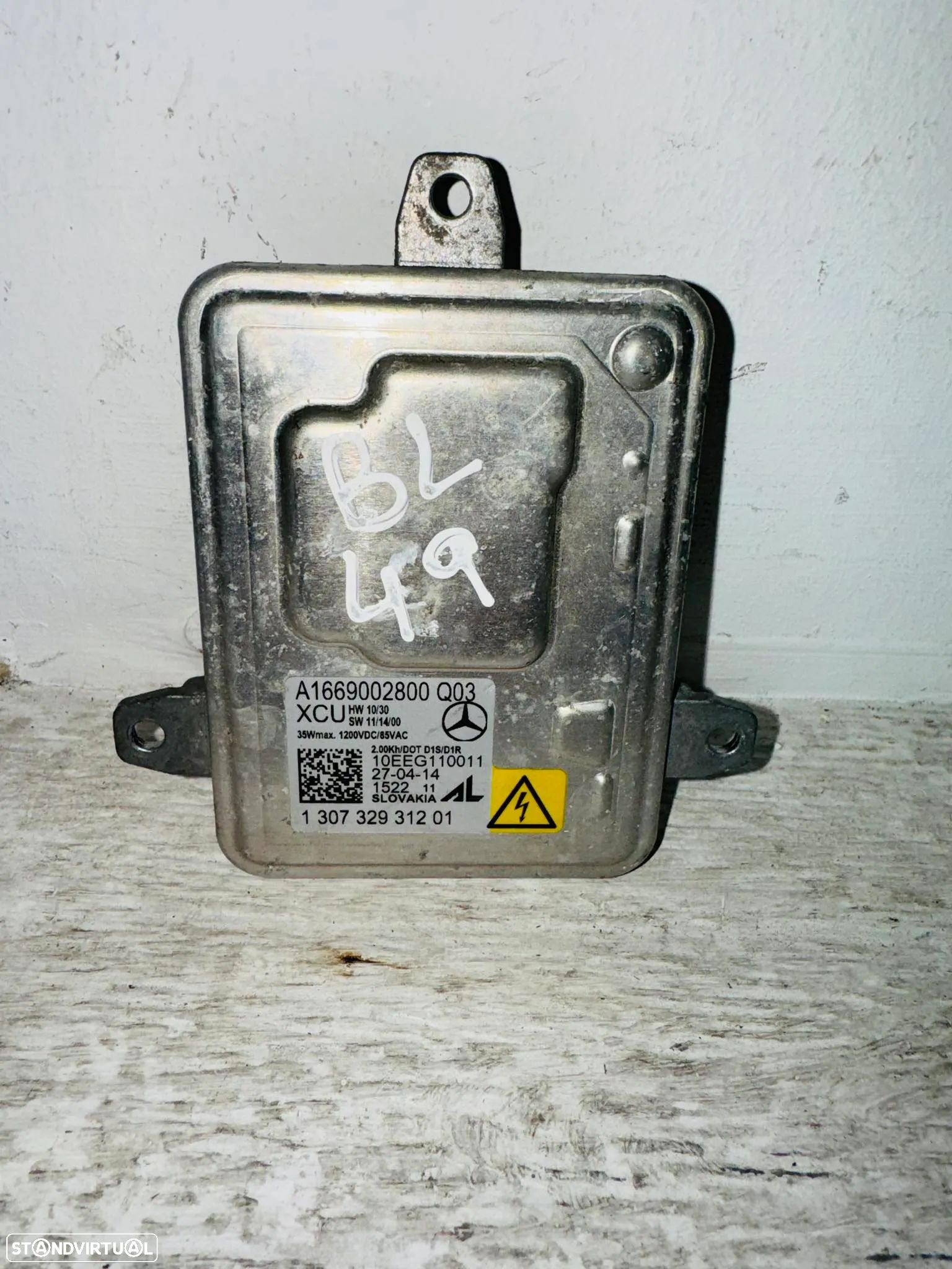 Balastro do Farol Xénon Direito Mercedes M W166 - 2011 / 2015 - 1