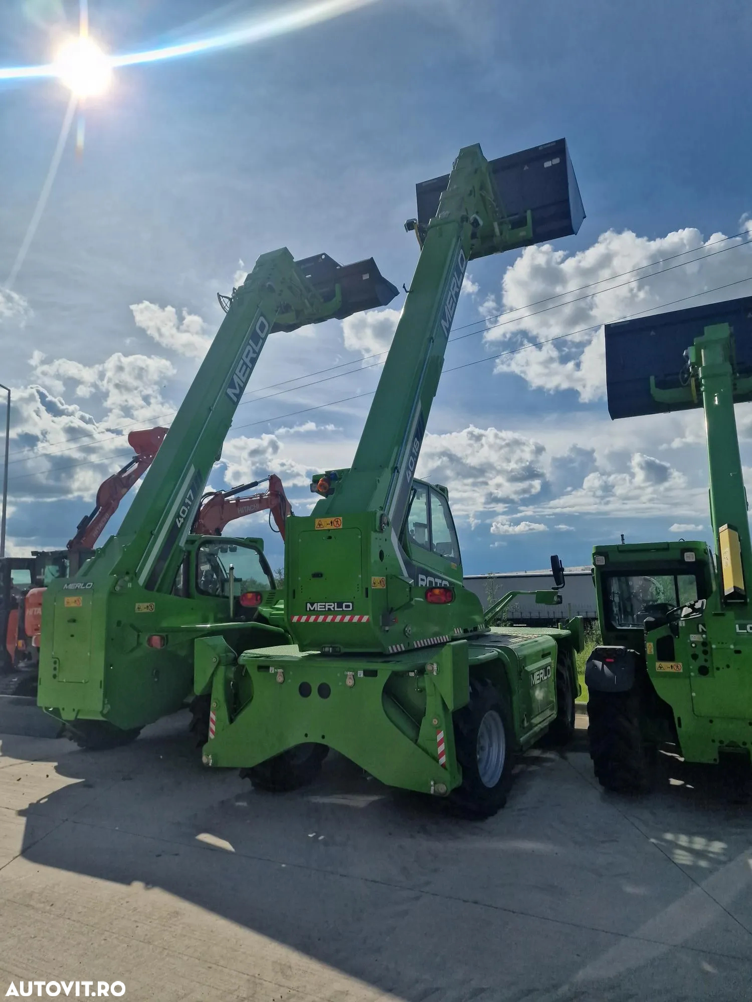 Merlo ROTO la 18m, Furci, cupa, AC, Cupla rapida, posibilitate leasing 5 ani, garantie 2 ani, nefolosit, produs in Italia-PROMOTIE 163.000 EUR+Tva - 32