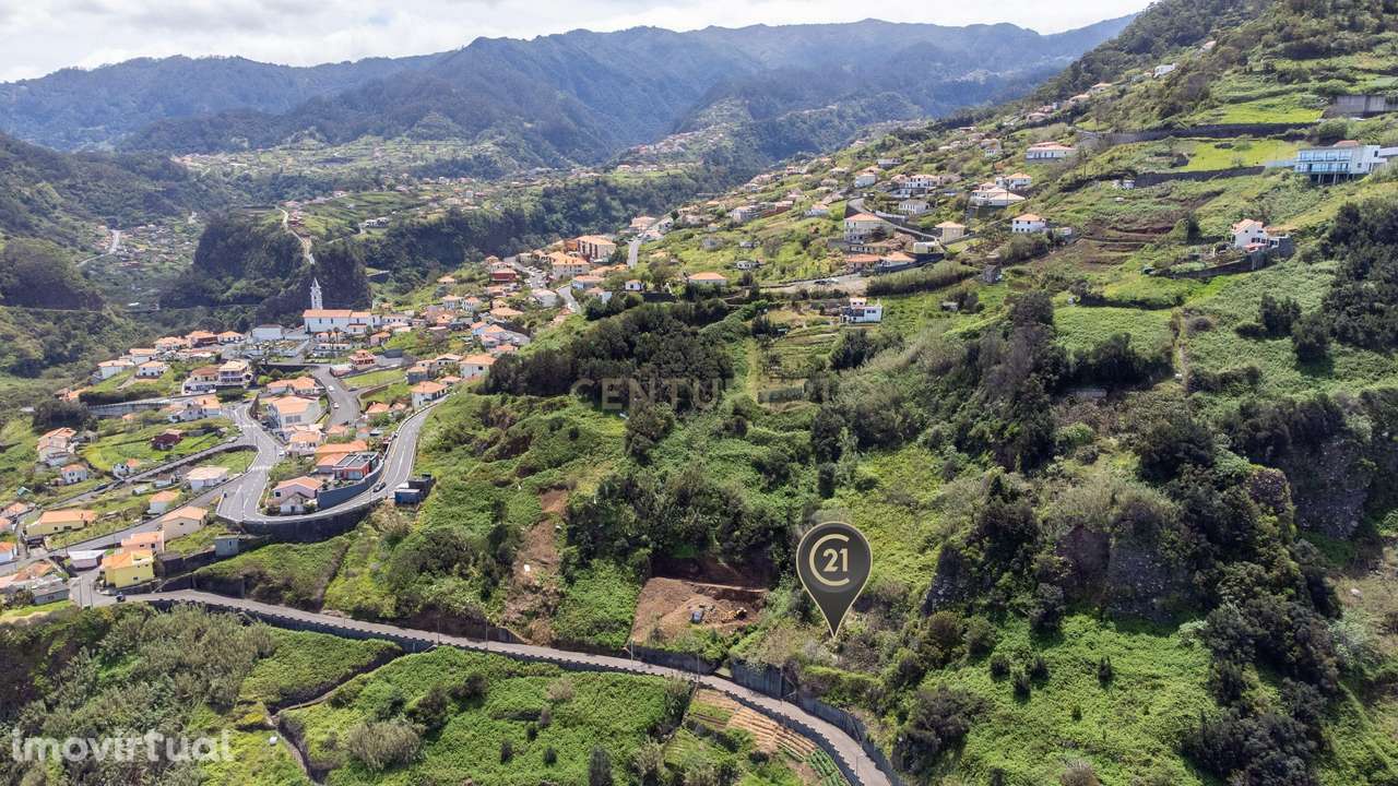 Terreno rústico com 1.950 m² na Fajã do Mar, Faial — Santana - Grande imagem: 3/9